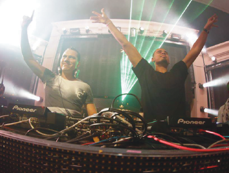 Tiest and Afrojack at XS